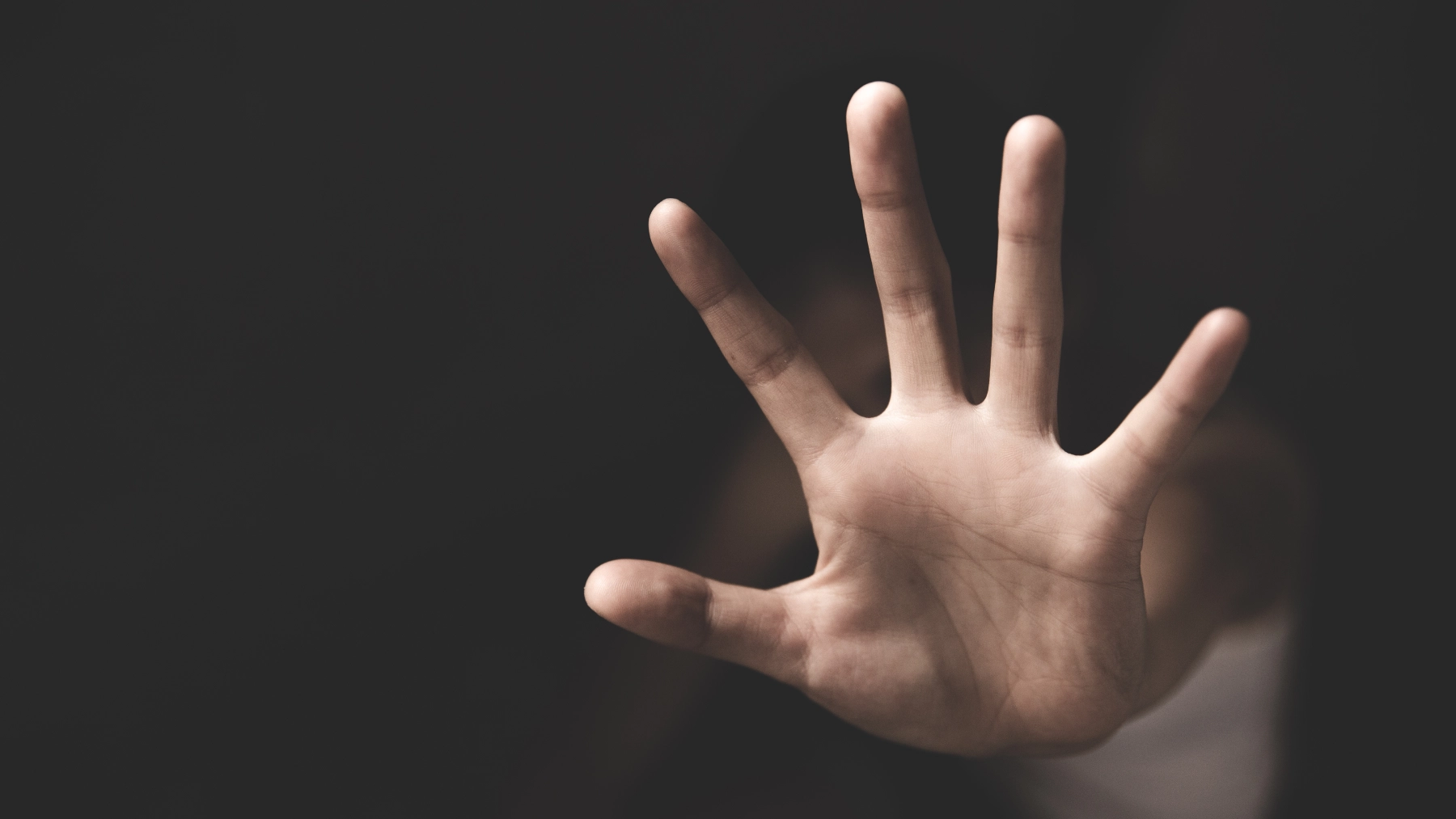 open palm hand